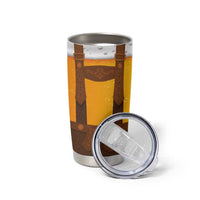 Traditional German Costume - Lederhosen Tumbler Cup Oktoberfest Beer Head Funny Style - Wonder Print Shop