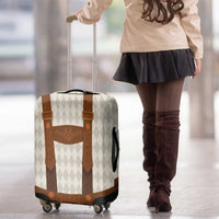 Traditional German Costume - Lederhosen Luggage Cover Old Vintage Bavarian Pattern - Wonder Print Shop