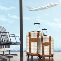 Traditional German Costume - Lederhosen Luggage Cover Old Vintage Bavarian Pattern - Wonder Print Shop