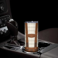 Traditional German Costume - Lederhosen Skinny Tumbler Old Vintage Bavarian Pattern - Wonder Print Shop