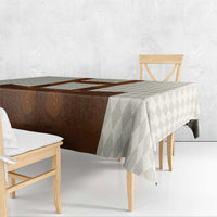 Traditional German Costume - Lederhosen Tablecloth Old Vintage Bavarian Pattern - Wonder Print Shop