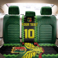 Custom Mali Football Back Car Seat Cover Les Aigles-Green Gold and Red