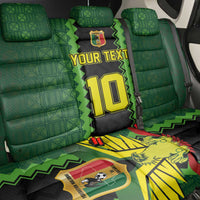 Custom Mali Football Back Car Seat Cover Les Aigles-Green Gold and Red