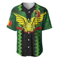 Custom Mali Football Baseball Jersey Les Aigles-Green Gold and Red