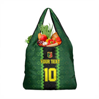 Custom Mali Football Grocery Bag Les Aigles-Green Gold and Red