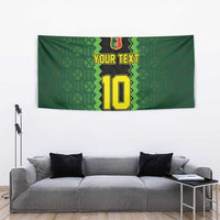 Custom Mali Football Tapestry Les Aigles-Green Gold and Red