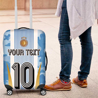 Custom Argentina Football Luggage Cover La Albiceleste Three Times The Best in The World