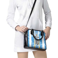 Custom Argentina Football Shoulder Handbag La Albiceleste Three Times The Best in The World