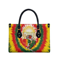 Lithuania-Skeleton Power Dunk Leather Bag Tie Dye Style