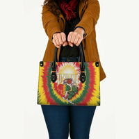 Lithuania-Skeleton Power Dunk Leather Bag Tie Dye Style