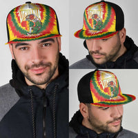 Lithuania-Skeleton Power Dunk Mesh Trucker Cap Tie Dye Style
