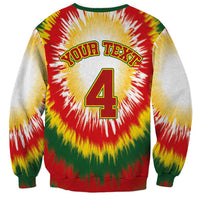 Custom Lithuania-Skeleton Power Dunk Sweatshirt Tie Dye Style