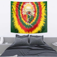 Lithuania-Skeleton Power Dunk Tapestry Tie Dye Style