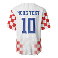 Custom Croatia Football Baseball Jersey Vatreni Glory 2026