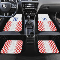 Custom Croatia Football Car Mats Vatreni Glory 2026