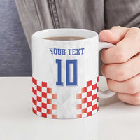 Custom Croatia Football Ceramic Mug Vatreni Glory 2026