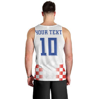 Custom Croatia Football Men Tank Top Vatreni Glory 2026