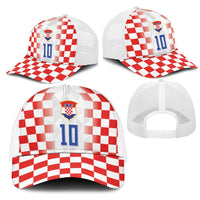 Custom Croatia Football Mesh Trucker Cap Vatreni Glory 2026
