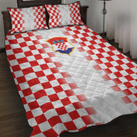 Croatia Football Quilt Bed Set Vatreni Glory 2026