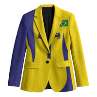 Custom Brazil Volleyball Blazer Sport Wings Style