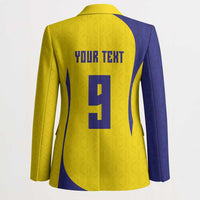 Custom Brazil Volleyball Blazer Sport Wings Style