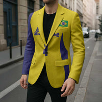 Custom Brazil Volleyball Blazer Sport Wings Style