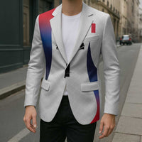Custom France Volleyball Blazer Sport Wings Style