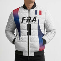 Custom France Volleyball Bomber Puffer Jacket Sport Wings Style