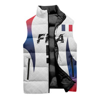 Custom France Volleyball Sleeveless Puffer Jacket Sport Wings Style