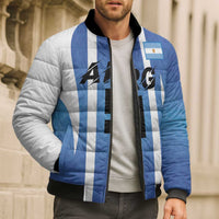 Custom Argentina Volleyball Bomber Puffer Jacket Sport Wings Style