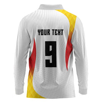Custom Germany Volleyball Long Sleeve Polo Shirt Sport Wings Style