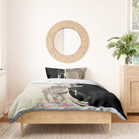 Kentucky Racing Horses Derby Hat Girl Bedding Set Beige Color - Wonder Print Shop