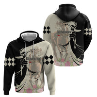 Kentucky Racing Horses Derby Hat Girl Hoodie Beige Color - Wonder Print Shop