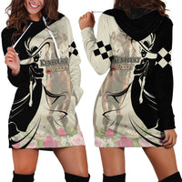 Kentucky Racing Horses Derby Hat Girl Hoodie Dress Beige Color - Wonder Print Shop