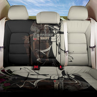 Kentucky Racing Horses Derby Hat Girl Back Car Seat Cover Black Color - Wonder Print Shop