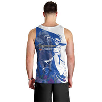 Kentucky Racing Horses Derby Hat Girl Men Tank Top Blue Color - Wonder Print Shop