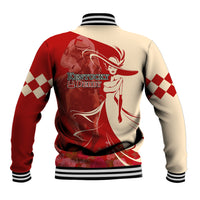 Kentucky Racing Horses Derby Hat Girl Baseball Jacket Red Color - Wonder Print Shop
