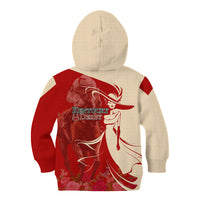 Kentucky Racing Horses Derby Hat Girl Kid Hoodie Red Color - Wonder Print Shop