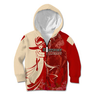 Kentucky Racing Horses Derby Hat Girl Kid Hoodie Red Color - Wonder Print Shop