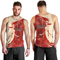 Kentucky Racing Horses Derby Hat Girl Men Tank Top Red Color - Wonder Print Shop