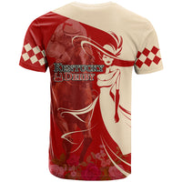 Kentucky Racing Horses Derby Hat Girl T Shirt Red Color - Wonder Print Shop