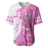 Kentucky Racing Horses Derby Hat Girl Baseball Jersey Pink Color - Wonder Print Shop