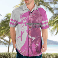 Kentucky Racing Horses Derby Hat Girl Hawaiian Shirt Pink Color - Wonder Print Shop