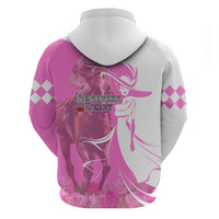Kentucky Racing Horses Derby Hat Girl Hoodie Pink Color - Wonder Print Shop