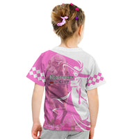 Kentucky Racing Horses Derby Hat Girl Kid T Shirt Pink Color - Wonder Print Shop