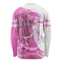 Kentucky Racing Horses Derby Hat Girl Long Sleeve Shirt Pink Color - Wonder Print Shop