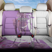 Kentucky Racing Horses Derby Hat Girl Back Car Seat Cover Purple Color - Wonder Print Shop