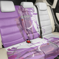 Kentucky Racing Horses Derby Hat Girl Back Car Seat Cover Purple Color - Wonder Print Shop