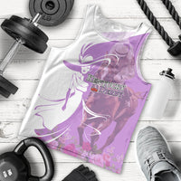Kentucky Racing Horses Derby Hat Girl Men Tank Top Purple Color - Wonder Print Shop