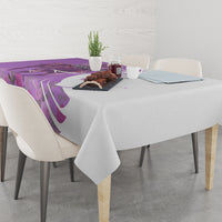 Kentucky Racing Horses Derby Hat Girl Tablecloth Purple Color - Wonder Print Shop